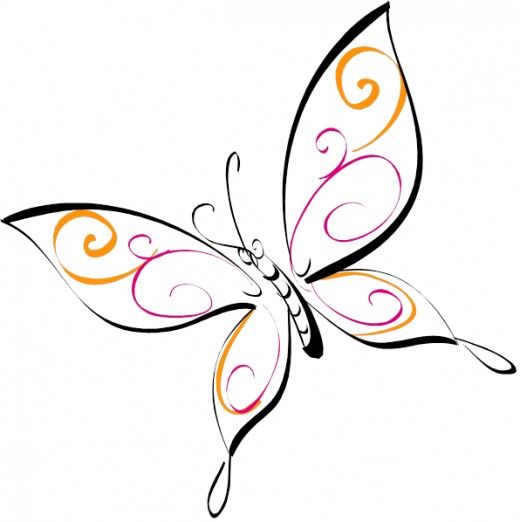 Butterfly Drawing | How To Draw ...