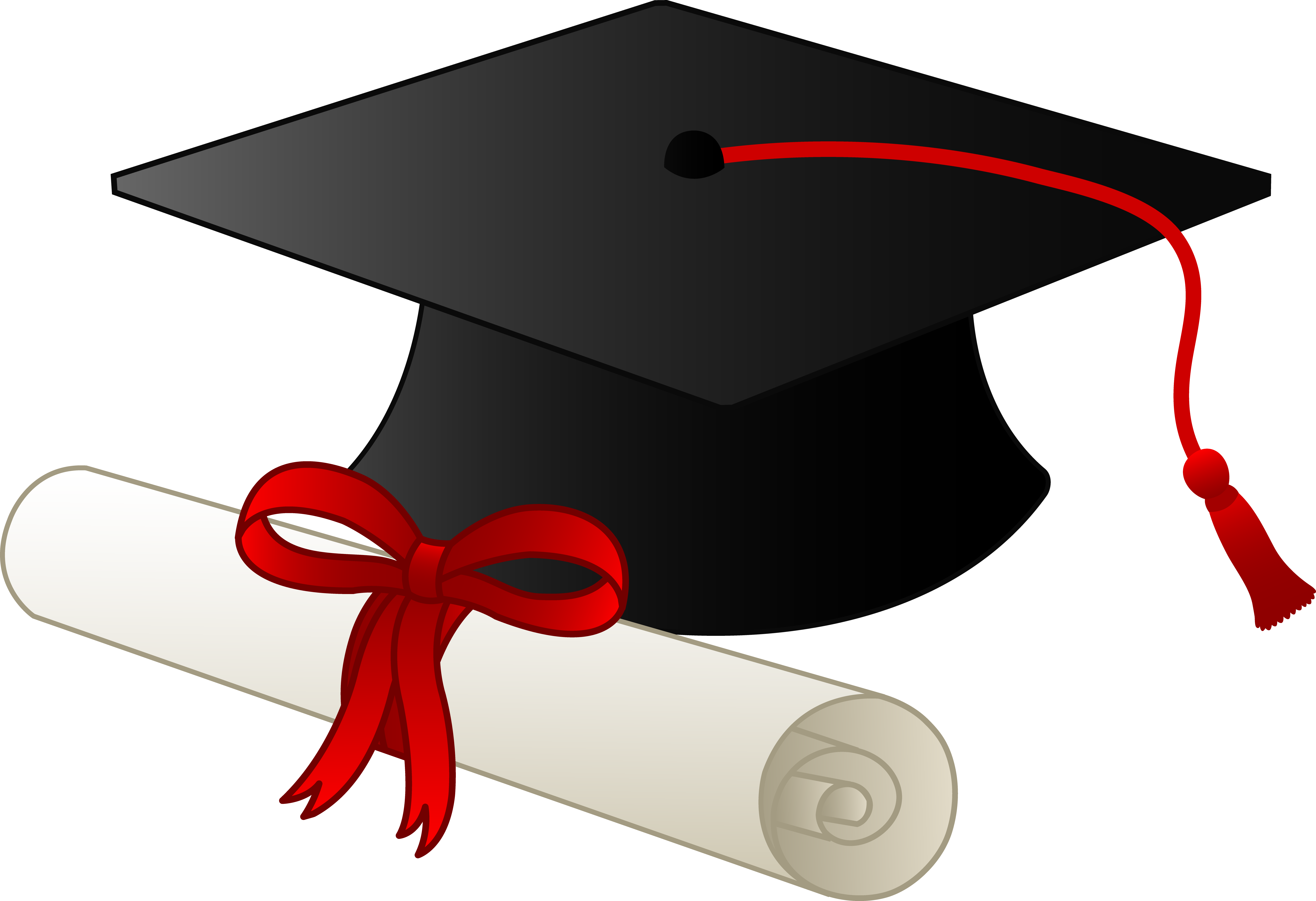 Graduation Cap Clipart | Burlap ...