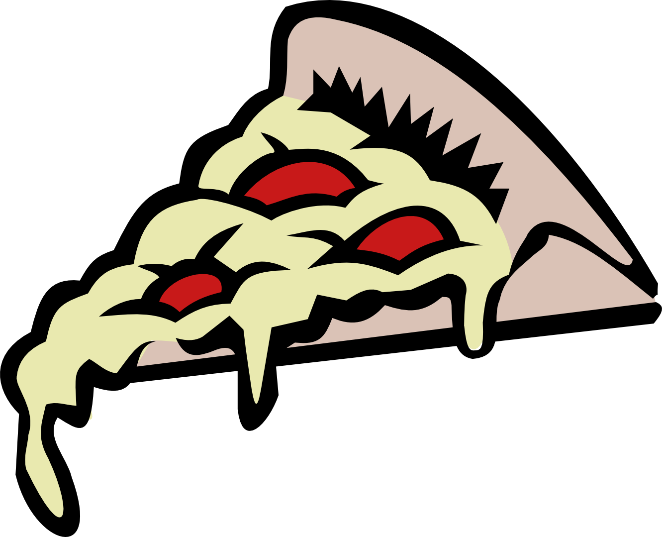 lunik pizza slice trozo de pizza SVG