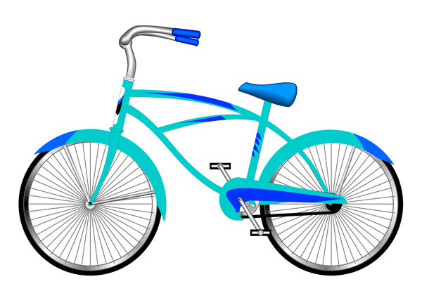 Clipart Bicycle - Tumundografico