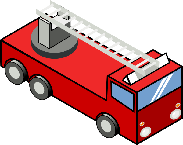 Secretlondon Iso Fire Engine clip art - vector clip art online ...