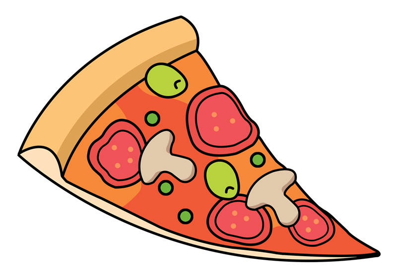 Pizza vector clipart - Vergilis Clipart