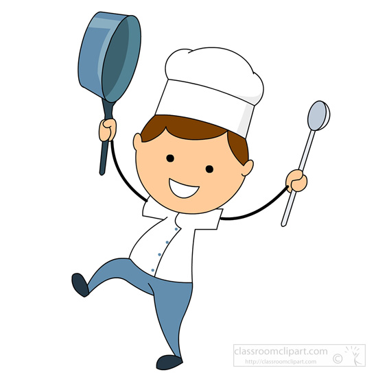 Cartoon chef clipart