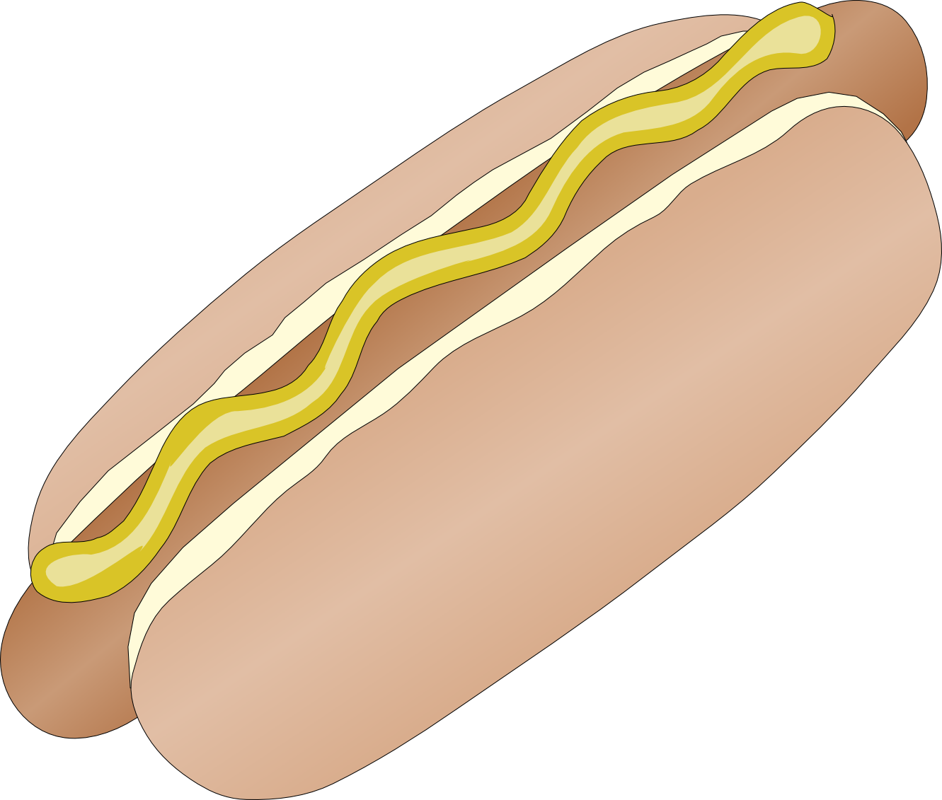 Hot Dog Art | Free Download Clip Art | Free Clip Art | on Clipart ...