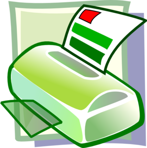 Printer Icon Clip Art - vector clip art online ...