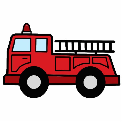 Red Fire Truck Clipart