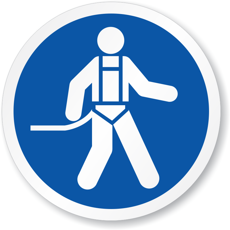 Safety Harness Signs - MySafetySign.com