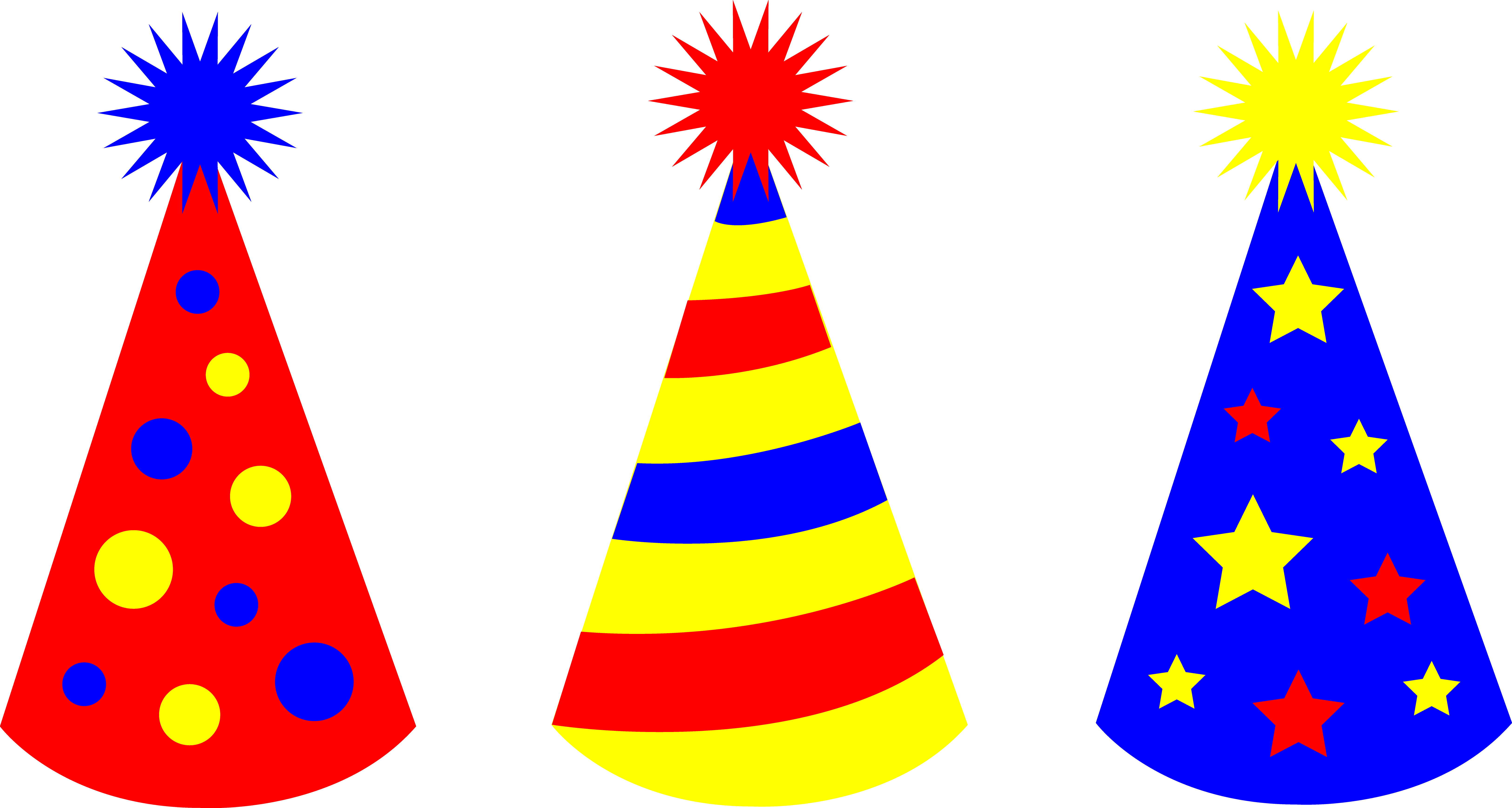 Clipart party hat kids