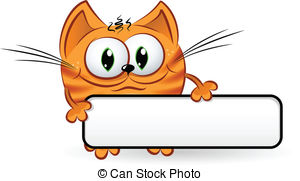 Funny cat clipart