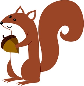 Cartoon Squirrel Clipart