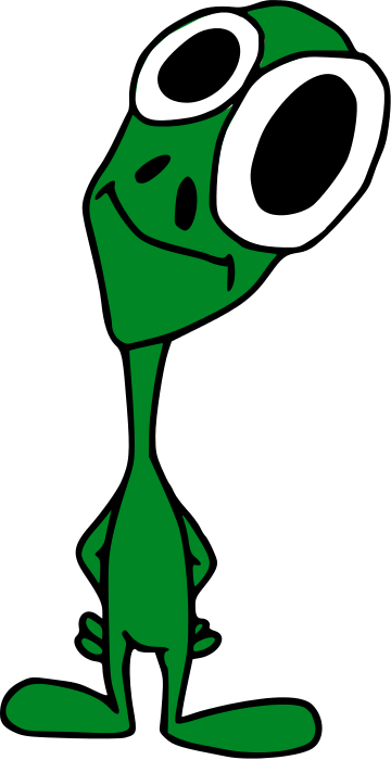 Cartoon Alien Clipart