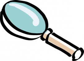 Magnify glass clipart