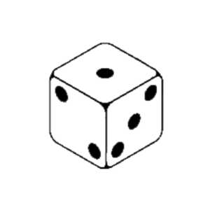 Black And White Dice Clipart - Free Clipart Images