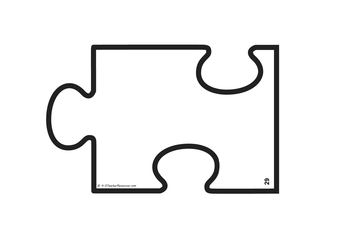 Giant Blank Puzzle Pieces - ClipArt Best