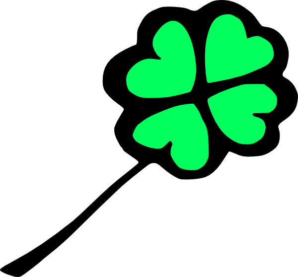 Four Leaf Clover Clip Art - vector clip art online ...