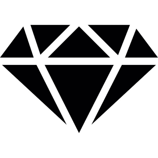 Diamond outline Icons | Free Download