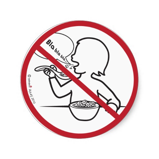 No Talking Sign Clipart Best