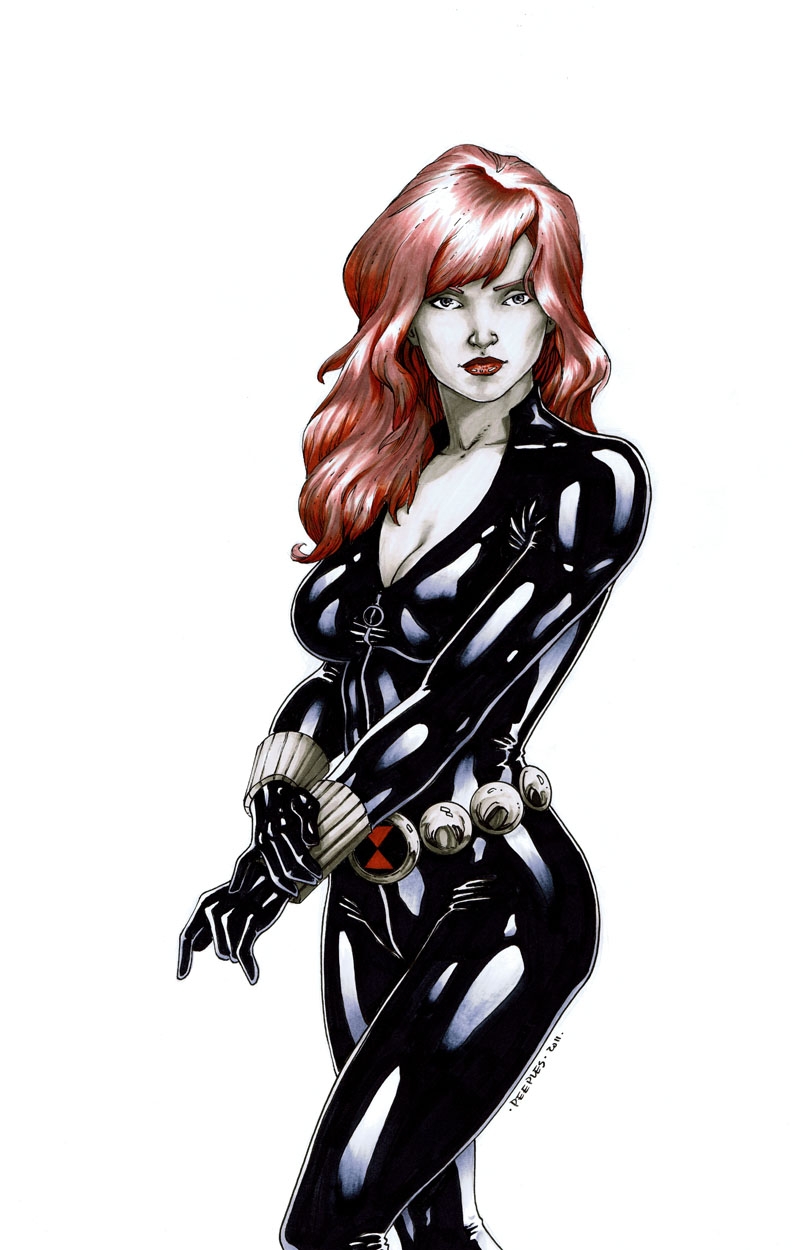 Black Widow Marvel Cartoon