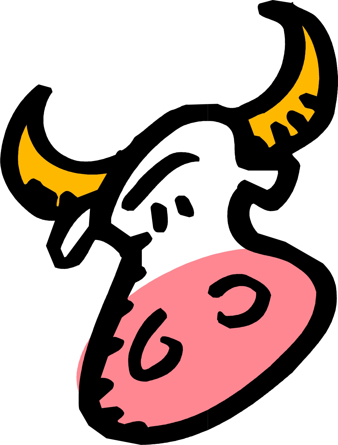 Cartoon Cow Face - ClipArt Best