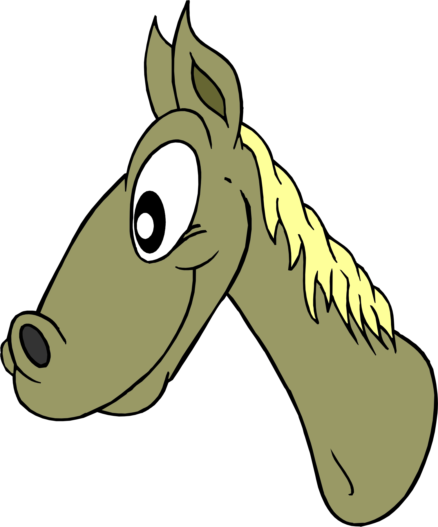 Horse Cartoon Characters