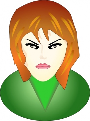 Face clip art vector, free vector graphics