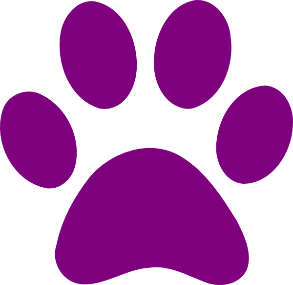 Bobcat paw print clip art