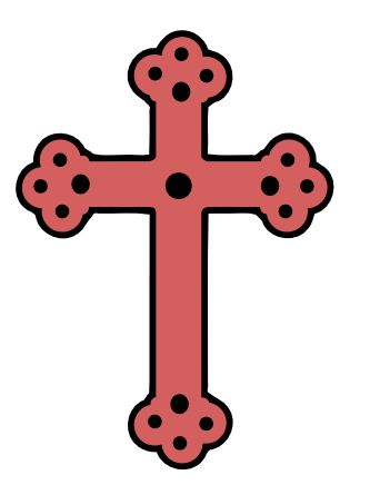 Fancy Cross Clipart