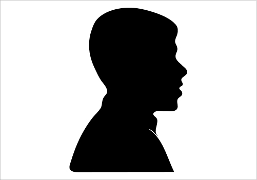 Man Silhouette Face - ClipArt Best