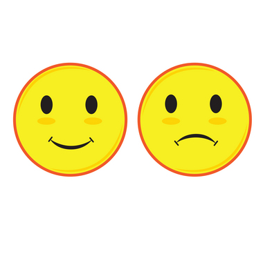 Happy And Sad Face Clip Art - Free Clipart Images