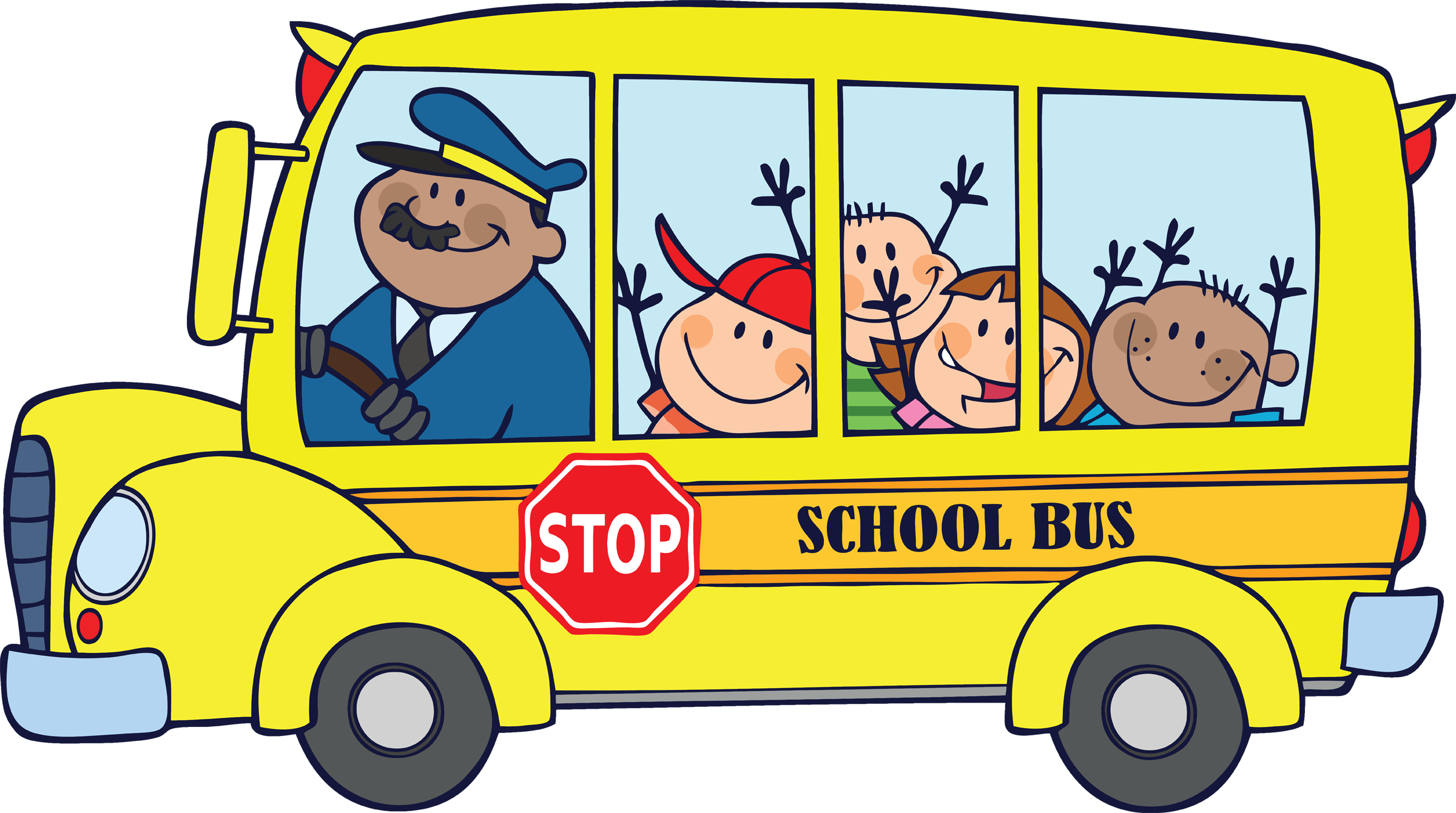 Bus Cartoon Clip Art