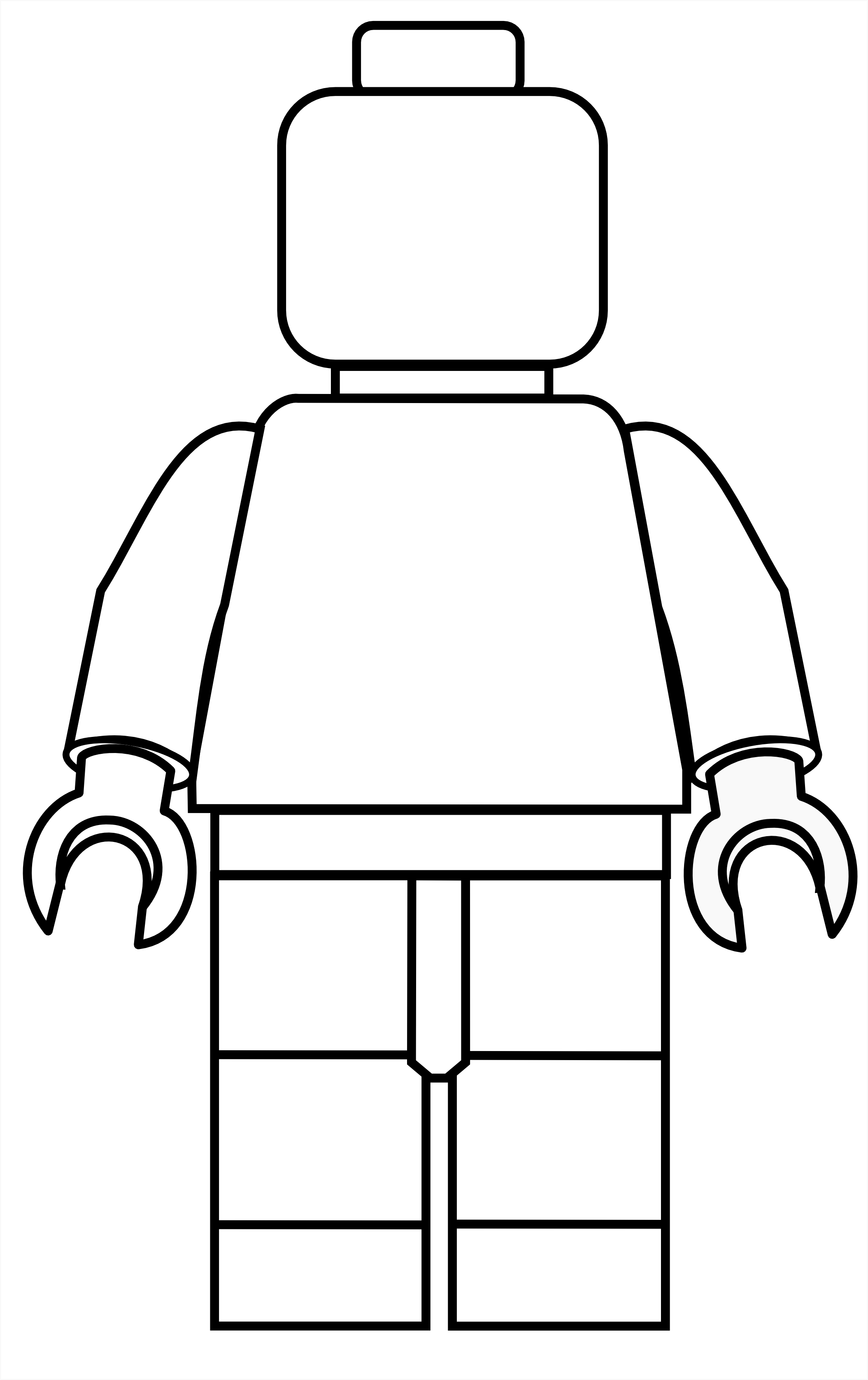 Lego man clip art