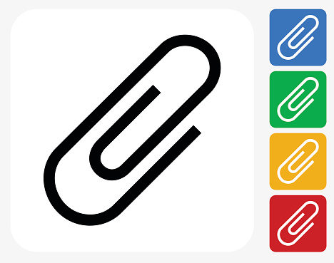 Paper Clip Clip Art, Vector Images & Illustrations