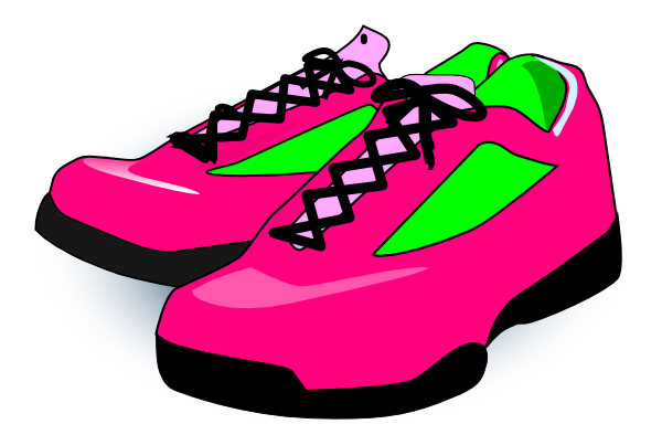 Clip Art Tennis Shoes Clipart