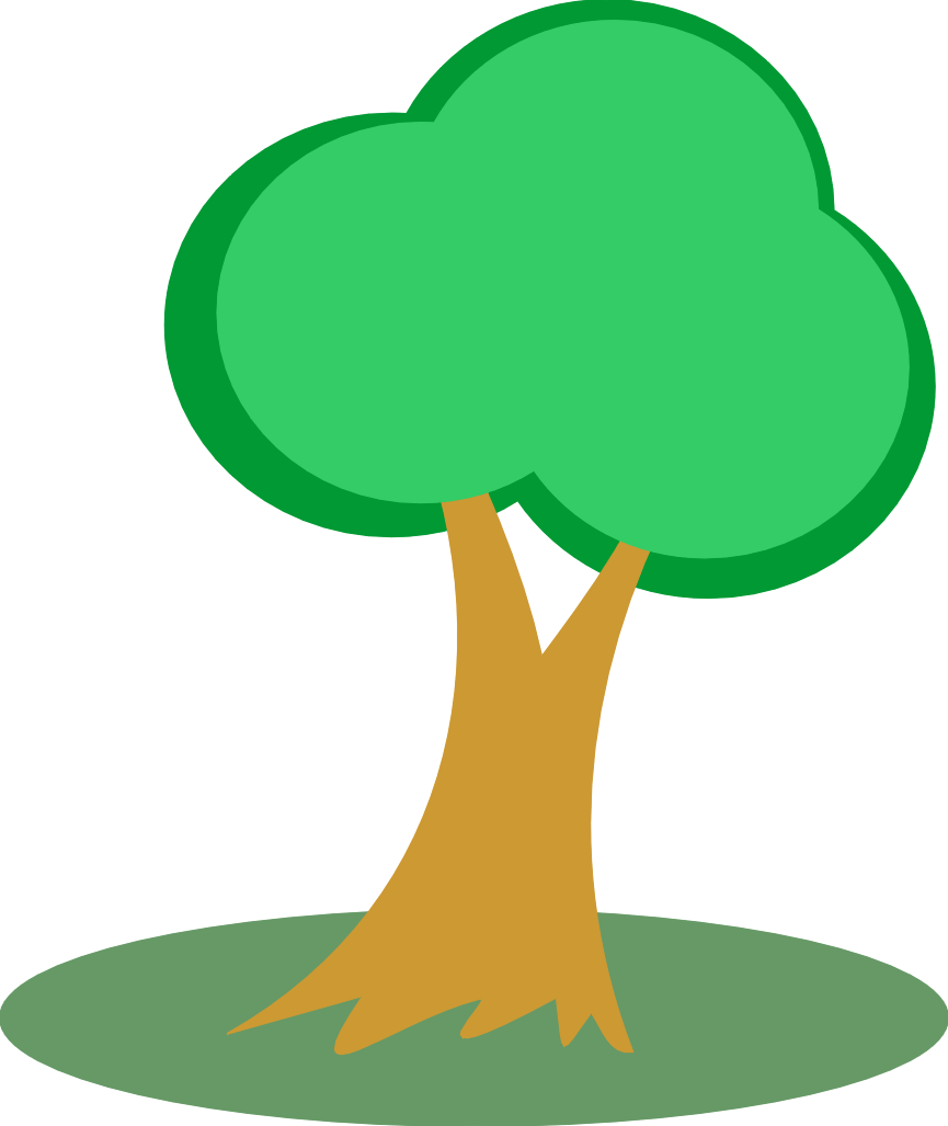 Cartoon tree clipart