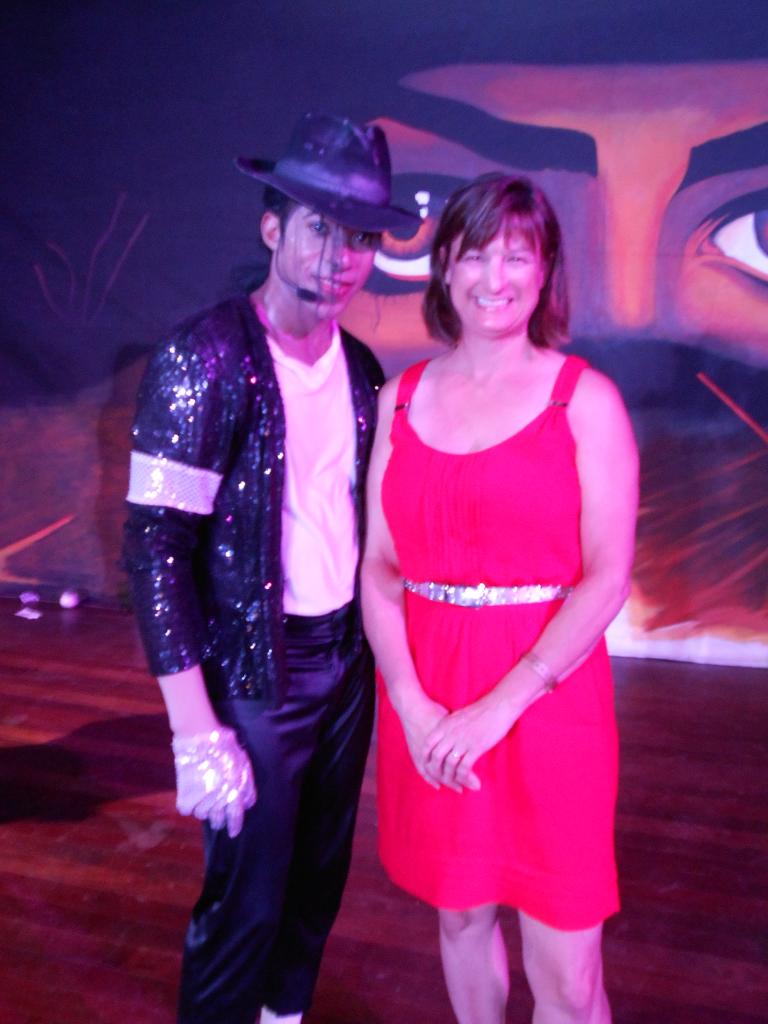 Debbie and 'Michael Jackson'