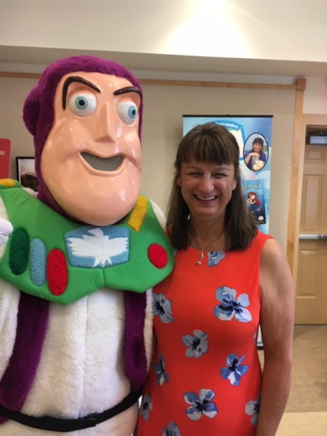 Buzz Lightyear and Debbie