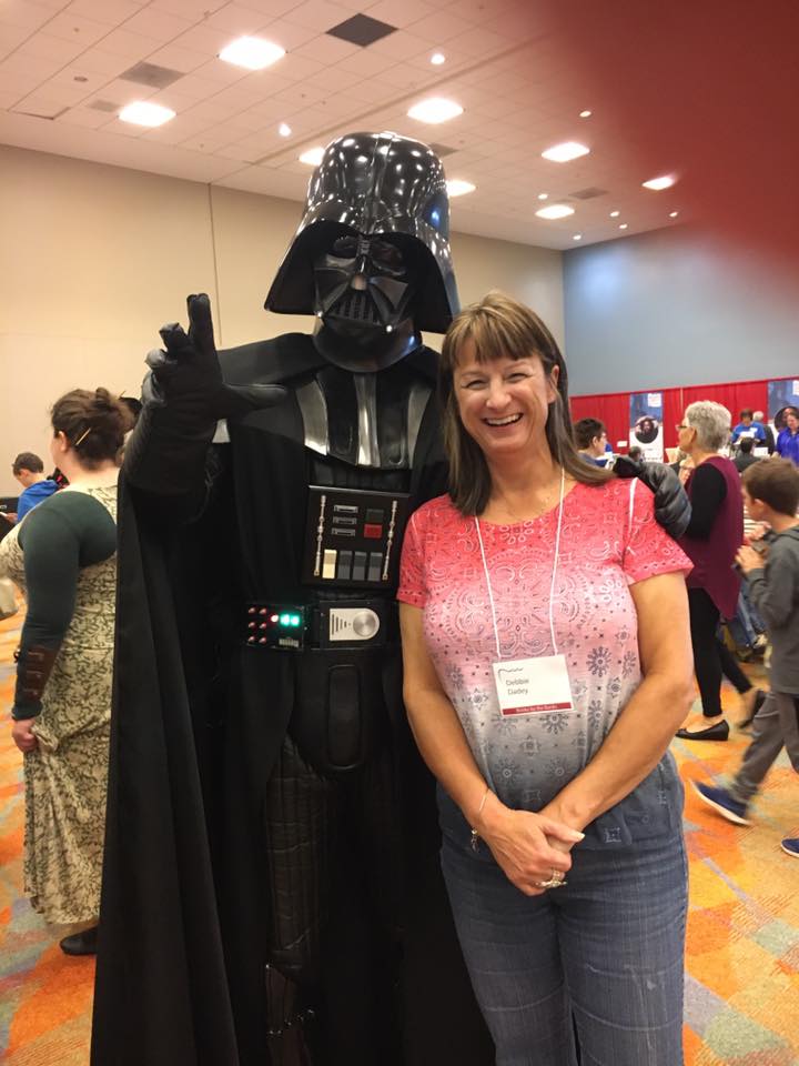 Debbie and Darth Vader