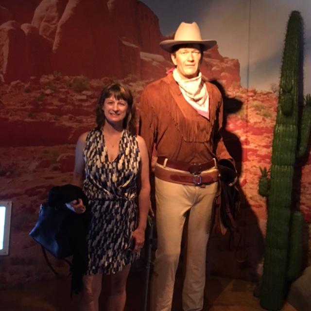 Debbie and John Wayne