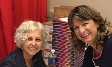 Kate DiCamillo and Debbie