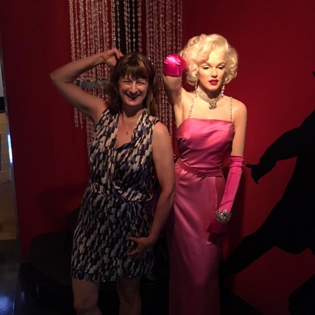 Debbie and Marilyn Monroe