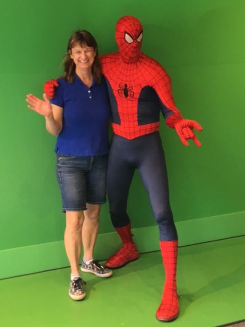 Debbie and Spiderman