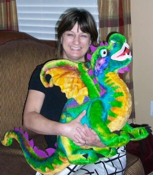 Debbie and dragon