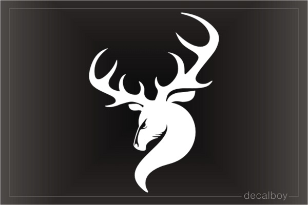 Tribal Buck Decal