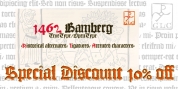 1462 Bamberg font download