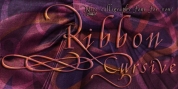 Ribbon Cursive font download