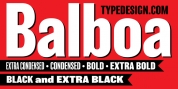 Balboa font download