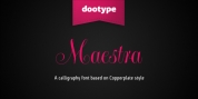 Maestra font download