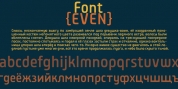 Even font download