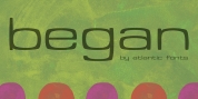 Began font download