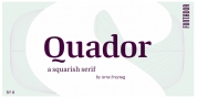 Quador font download